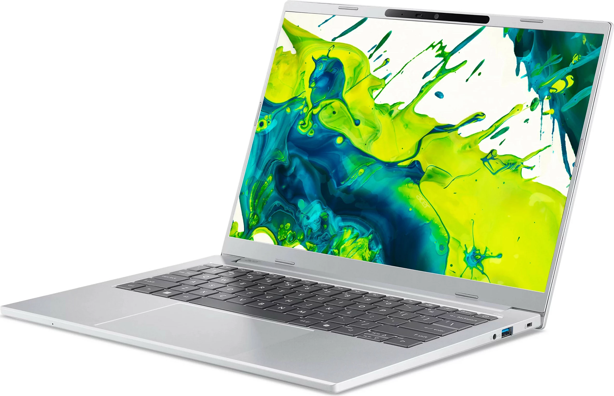 Laptop Acer Aspire 14 AI OLED A14-I71M-90HK, CU9-386H, 16GB RAM, 512GB SSD, Windows 11 Home, argjendi