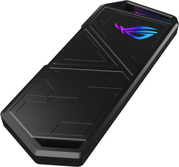 Kasë ekstern për SSD M.2 NVMe Asus ROG Strix Arion Lite 90DD02H0-M09010 USB-C 3.2 Gen 2 10Gbps, e zezë (me kabllo USB-C në USB-C)
