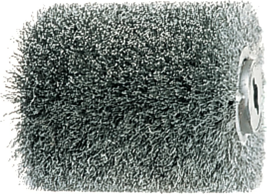 Furçë çeliku Makita, 10 cm, 120 mm, metalike, për para-polirje