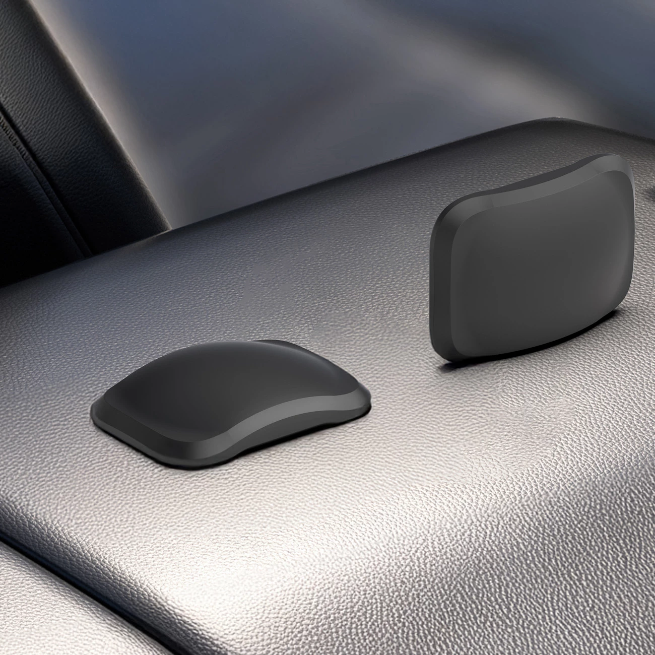 Mbështjellës magnetik për AirTag, Hurtel EA-78-01, montim me magnet në sipërfaqe metalike, 5×3.5×1.7 cm, i zi