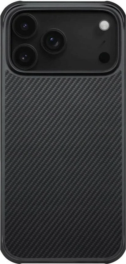Mbështjellës Pitaka Aramid ProGuard KI1701MGPM për iPhone 17 Pro Max, MagSafe, aramid/TPU, i zi/gri