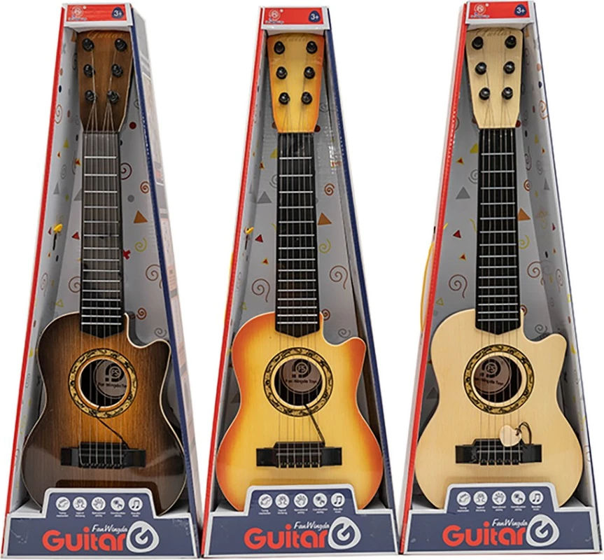 Kitarë plastike për fëmijë ASKATO 54 cm, ngjyra të përziera