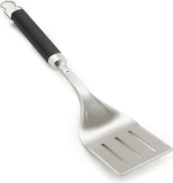 Spatulë pastrimi Weber 6761, çelik inox, dorezë e zezë