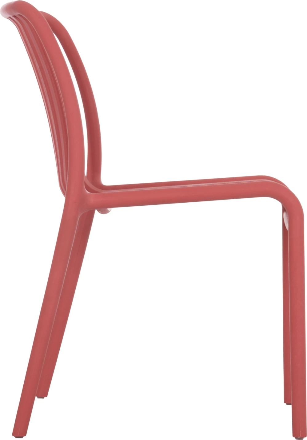 Karrige e jashtme CONVEE FH6104.05 polipropileni, ngjyrë e kuqe, 48x56x79H cm
