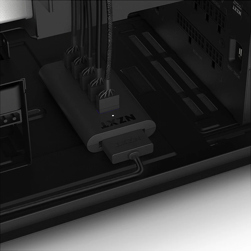 USB Hub i brendshëm NZXT AC-IUSBH-M3 Gen 3, 4x USB 2.0, i zi