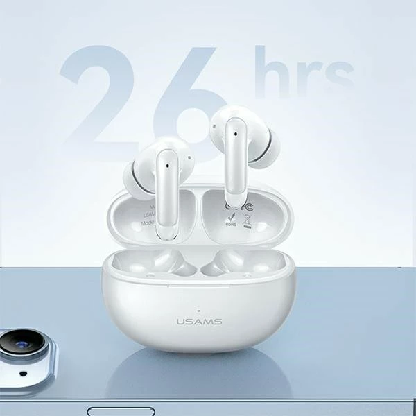 Kufje wireless USAMS X-Don Series TWS, Bluetooth 5.3, dy mikrofona, ENC, të zeza