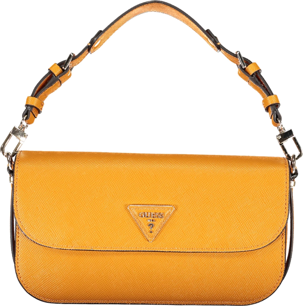 Çantë për femra GUESS JEANS Brynlee, portokalli