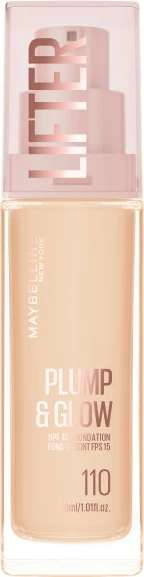Fondatinë Maybelline Lifter Plump & Glow Illuminating 110 për femra 30ml