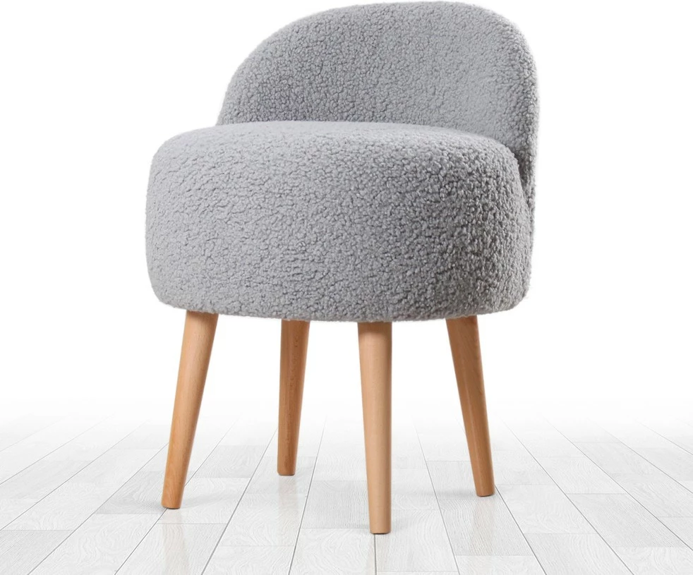Pouf Atelier del Sofa, Rufmee, ngjyrë gri