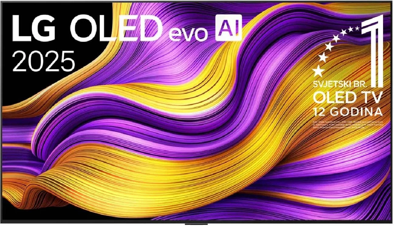 Televizor OLED LG OLED65G51LW 65" 4K UHD, Smart webOS, Alpha 11 AI Gen2, Brightness Booster Ultimate, 165Hz VRR, Dolby Vision, One Wall dizajn