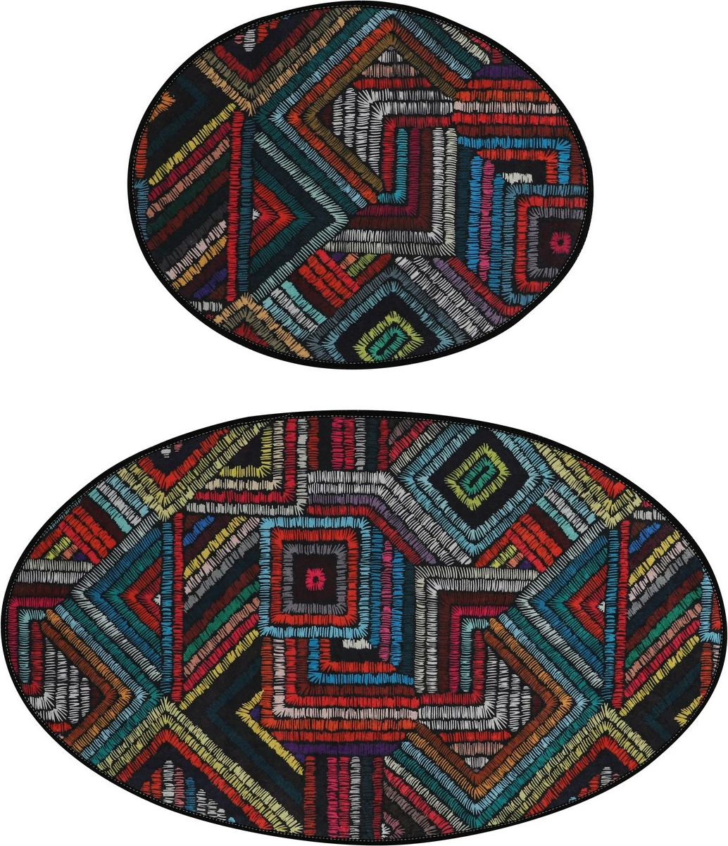 Set tapetash për banjo, Mijölnir, Maglie Djt, shumëngjyrëshe, 2 copë