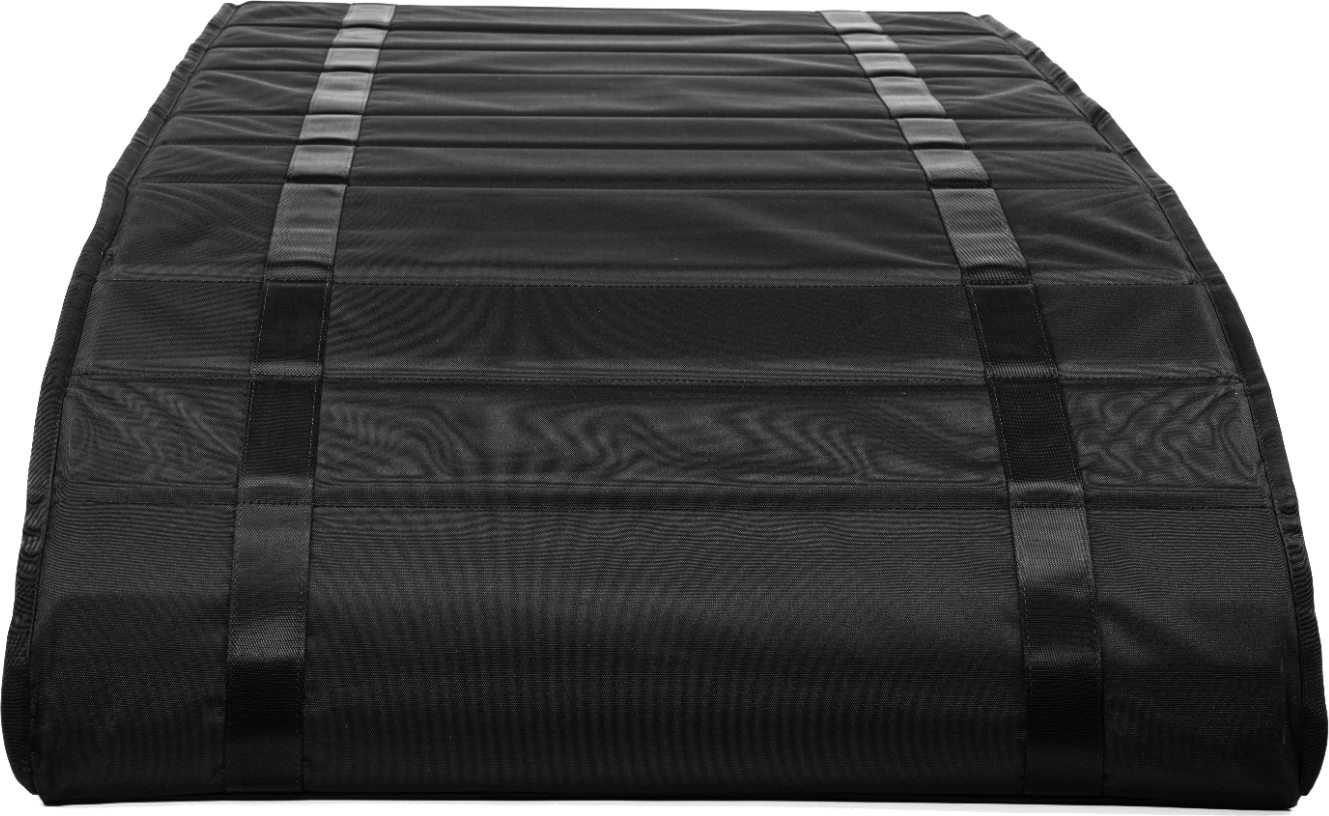 Kuti bagazhi për tavan makine Werollit Foldable Roof Box 520L, 520 L, e palosshme, ngarkesë max 75 kg, e zezë, me set montimi