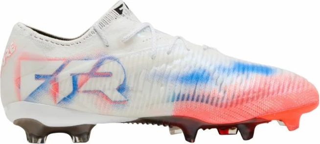 Atlete futbolli Puma për meshkuj, të bardha-portokalli [Madhësia: 40]