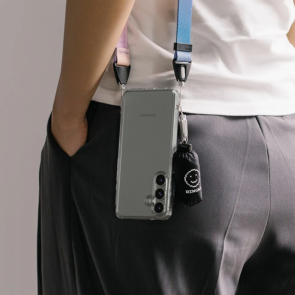 Mbështjellës Ringke Fusion për Samsung Galaxy S25+, Transparent