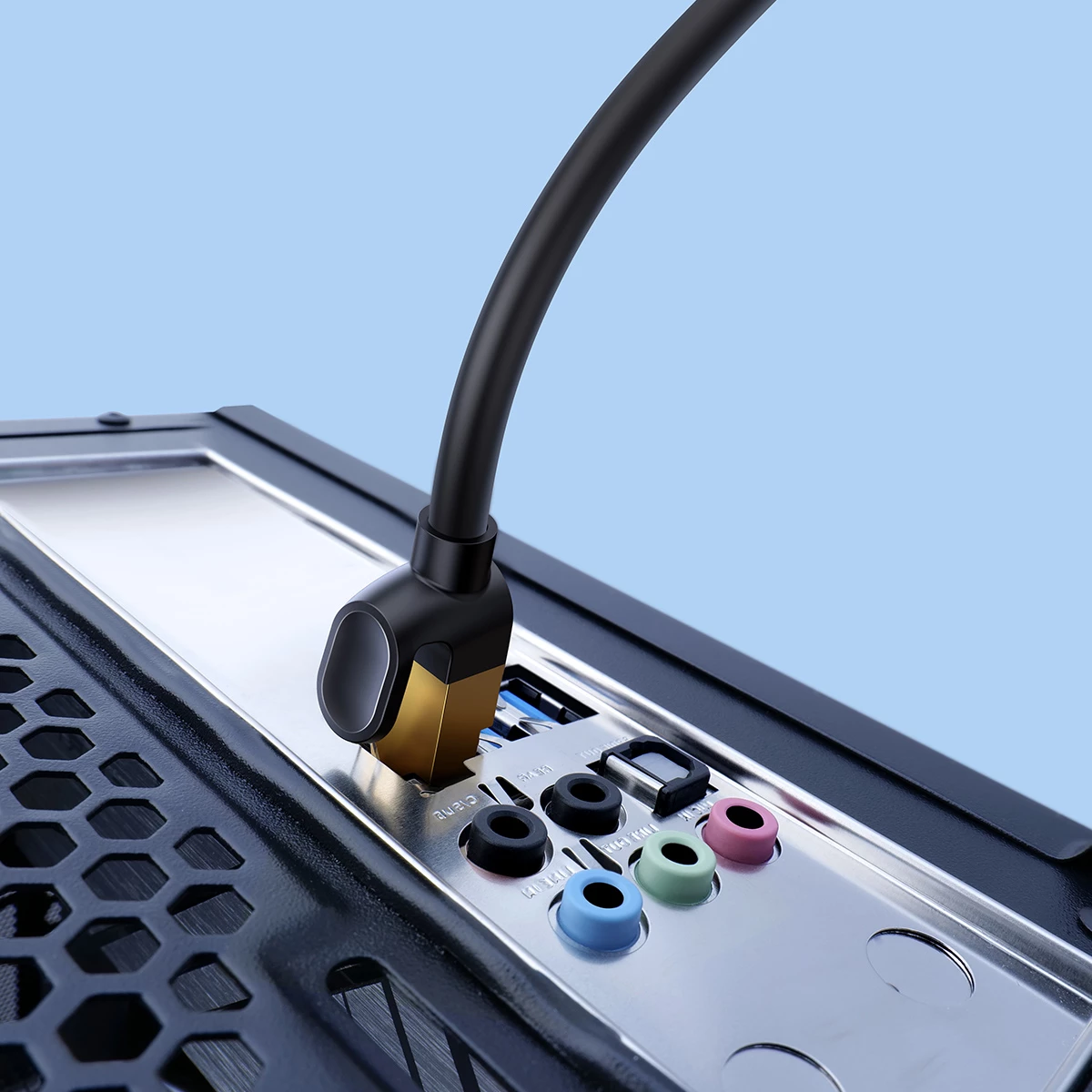 Kabllo rrjeti Baseus Speed Seven, Cat 7, RJ45, 1m, e zezë