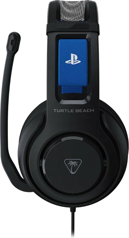 Kufje gaming Turtle Beach Atlas 200 PS, me kabllo 3.5 mm, 50 mm, mikrofon flip-to-mute, të zeza