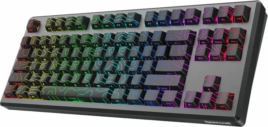 Tastierë mekanike Redragon Uranus PRO K732MC-RGB-PRO, 80% TKL, RGB, wireless/wired, e zezë