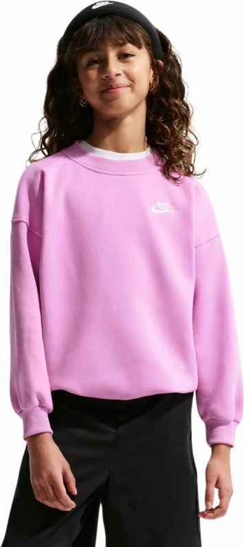 Duks për fëmijë Nike Sportswear Club Fleece FD2923 503, rozë