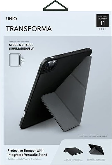 Mbështjellës UNIQ Transforma për iPad Pro 11" (2021), i zi