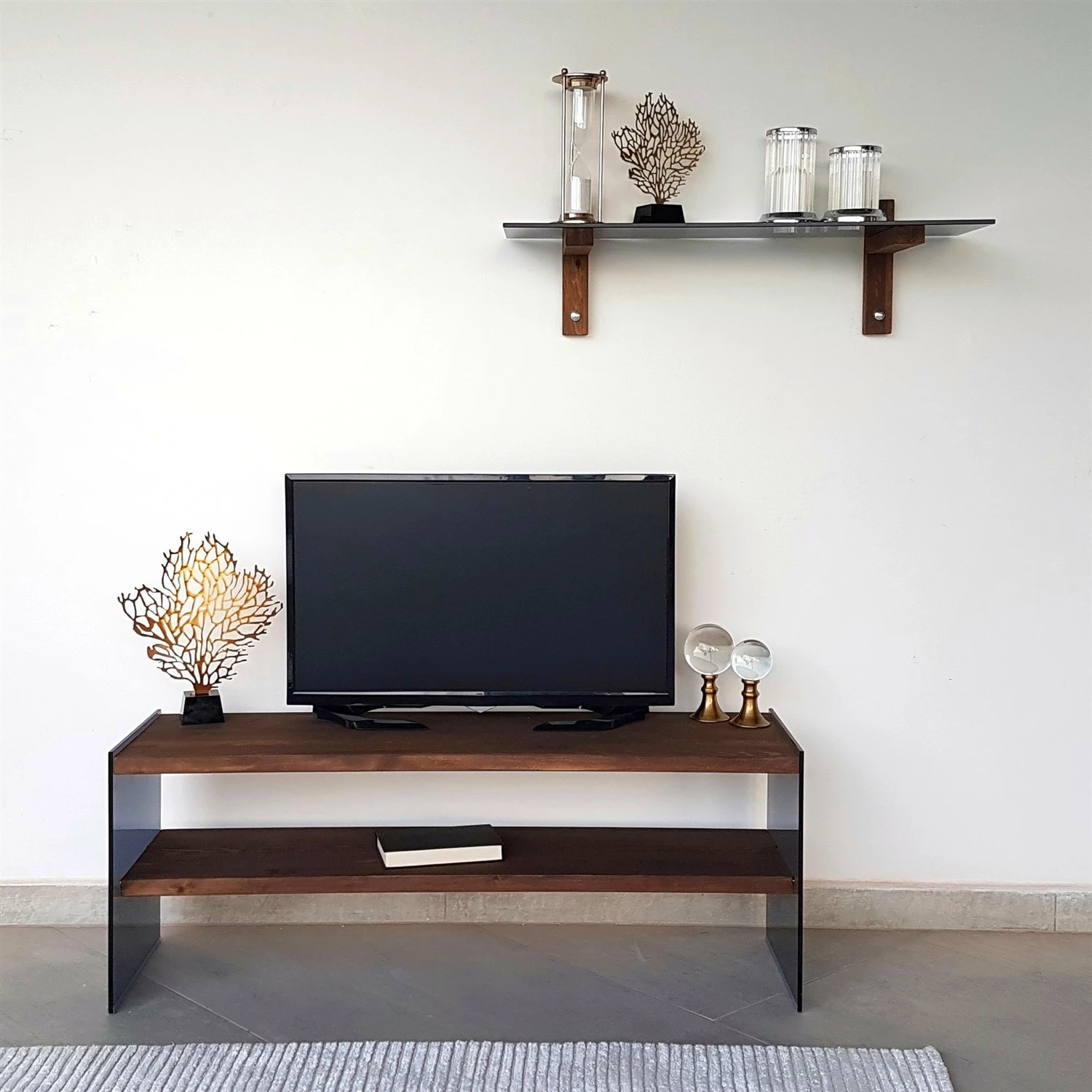 Njësi TV Skye Decor, ngjyrë arre, TV101