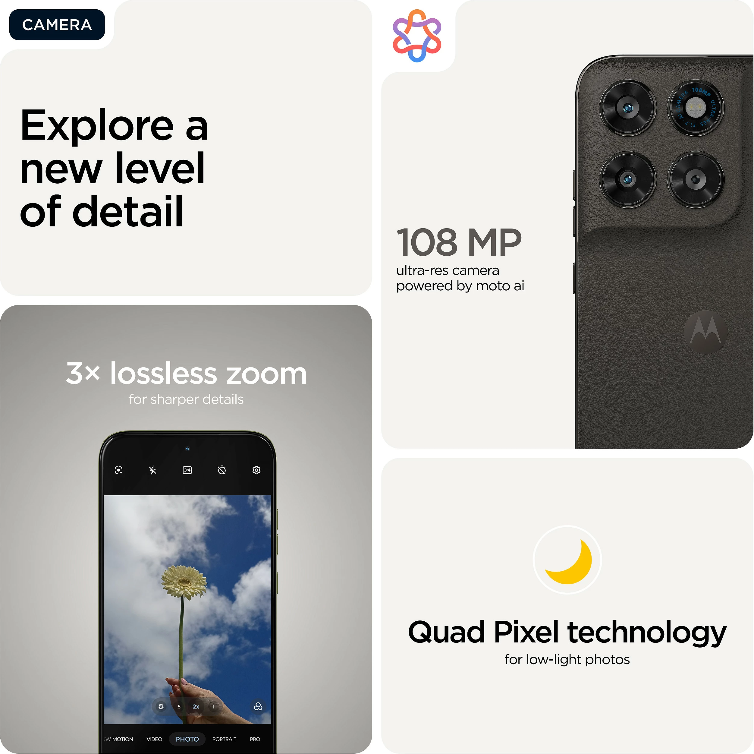 Celular Motorola moto g77, 8GB RAM, 256GB, 108MP, 6.8" Extreme AMOLED, 5G, PANTONE Black Olive