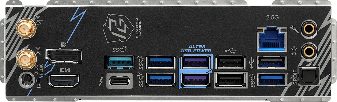 Pllakë amë ASRock B860 Lightning WiFi, LGA1851, DDR5 deri 256GB, Wi‑Fi 6E, e zezë