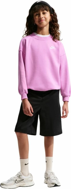 Duks për fëmijë Nike Sportswear Club Fleece FD2923 503, rozë [Madhësia: S]