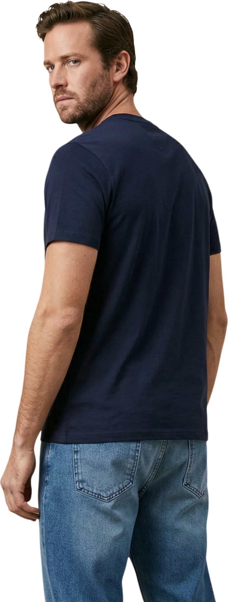 Maicë për meshkuj Tommy Hilfiger Jeans DM0DM22538, e kaltër e errët [Madhësia: S]