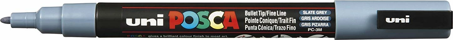 UNI-MARKER pc-3m POSCA GRAY