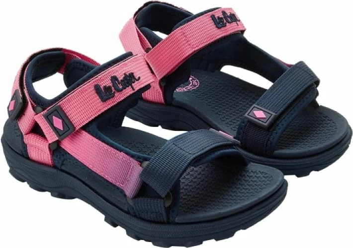 Sandale për fëmijë Lee Cooper, rozë/navy blue