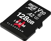 Karte memorie MicroSD GOODRAM micro SDXC V30 A2 + adapter, 128GB, 170MB/s