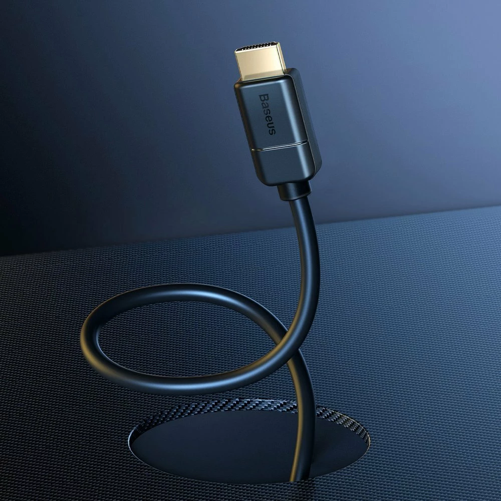 Kabllo HDMI Baseus CAKGQ-B01, 2m, 4K, 60Hz, e zezë
