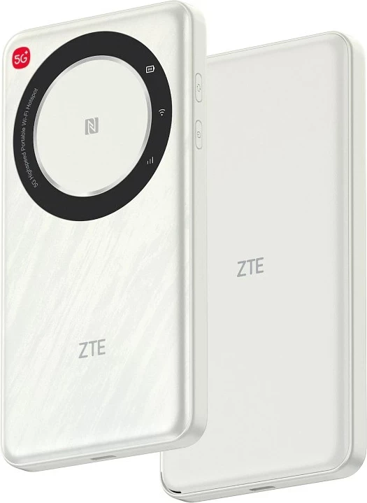 Ruter 5G ZTE U30 Air, 4500 mAh, Wi-Fi 6, i bardhë