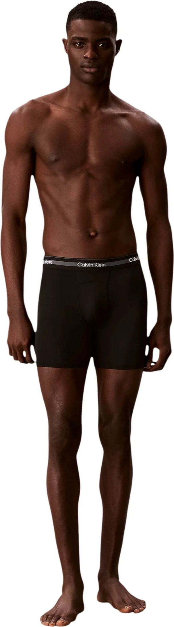 Të brendshme për meshkuj Calvin Klein Underwear Boxer Brief Long 3PK LV00NB4538, të zeza [Madhësia: M]