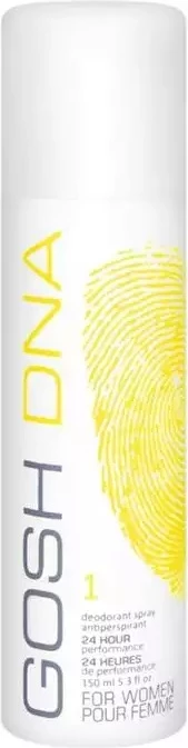 Deodorant spray Gosh DNA 1 për femra 150ml