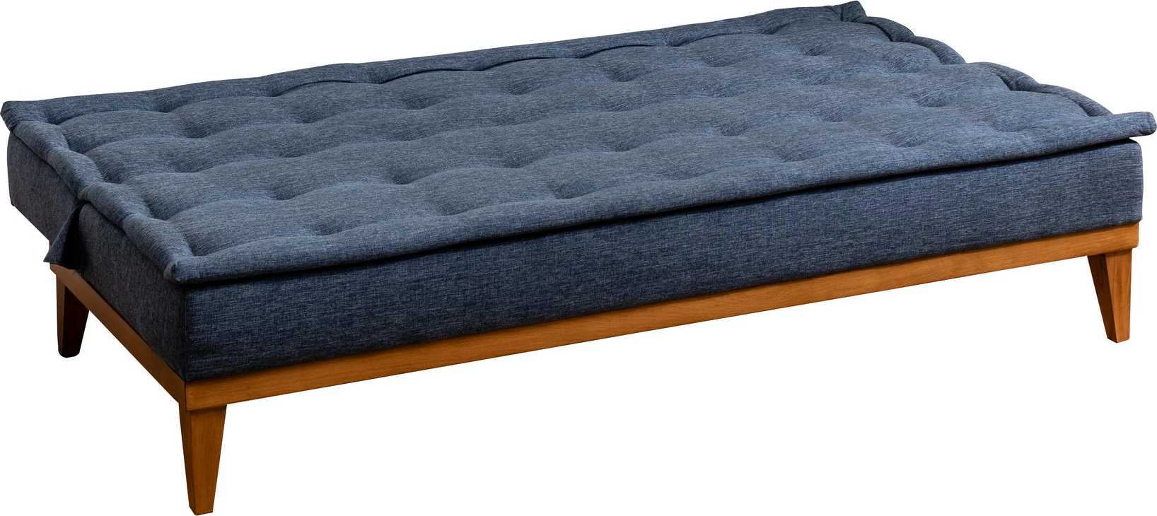 Set divan-krevat Atelier del Sofa, ngjyrë kaltër e errët, Fuoco-TKM06-1048