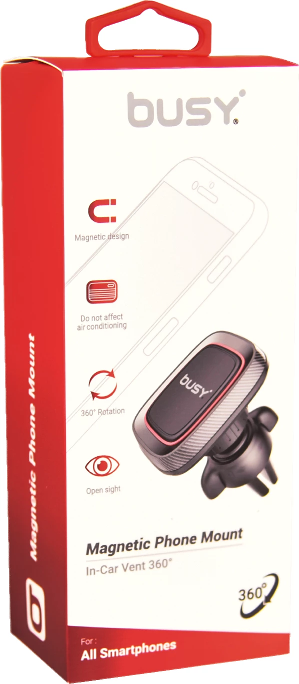 Mbajtës magnetik për telefon 360