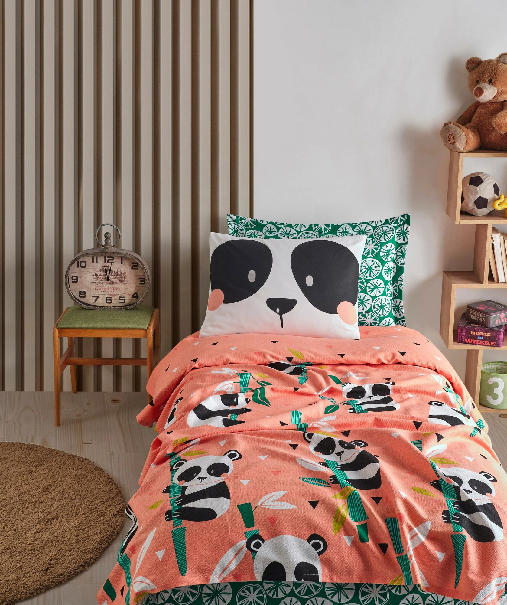 Pike teke L'essentiel, Panida, ngjyrë rozë, 160x235cm