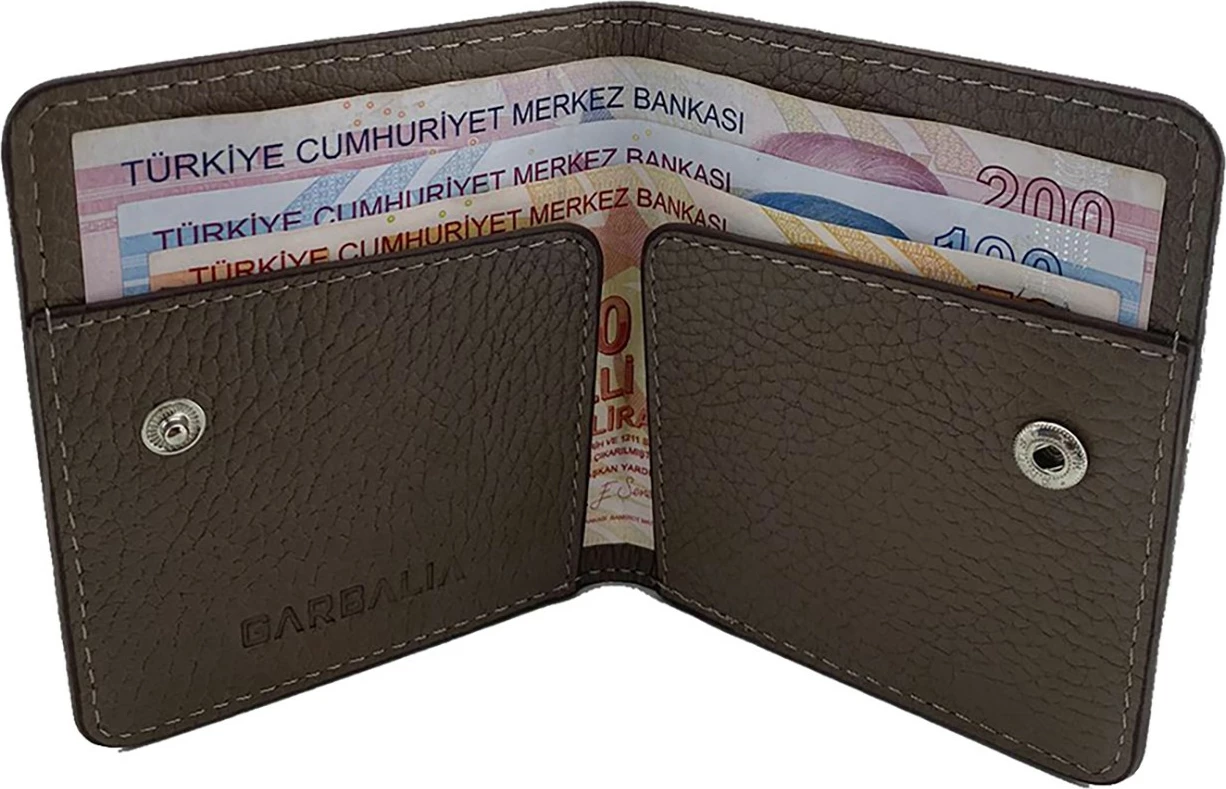 Portofol për burra, Zoozie Bags, ngjyrë mink, Argenta