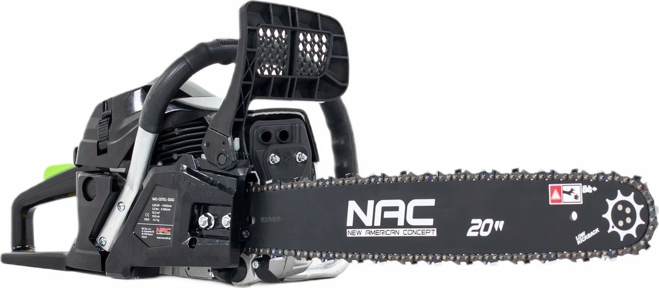 Sharrë me zinxhir NAC CST61-50AC 3.8 HP 61 cm³ shinë 50 cm zi/gri
