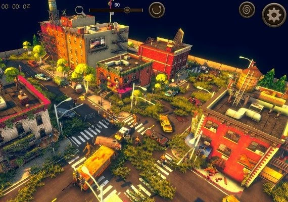 Hidden Post-Apocalyptic Top-Down 3D Global