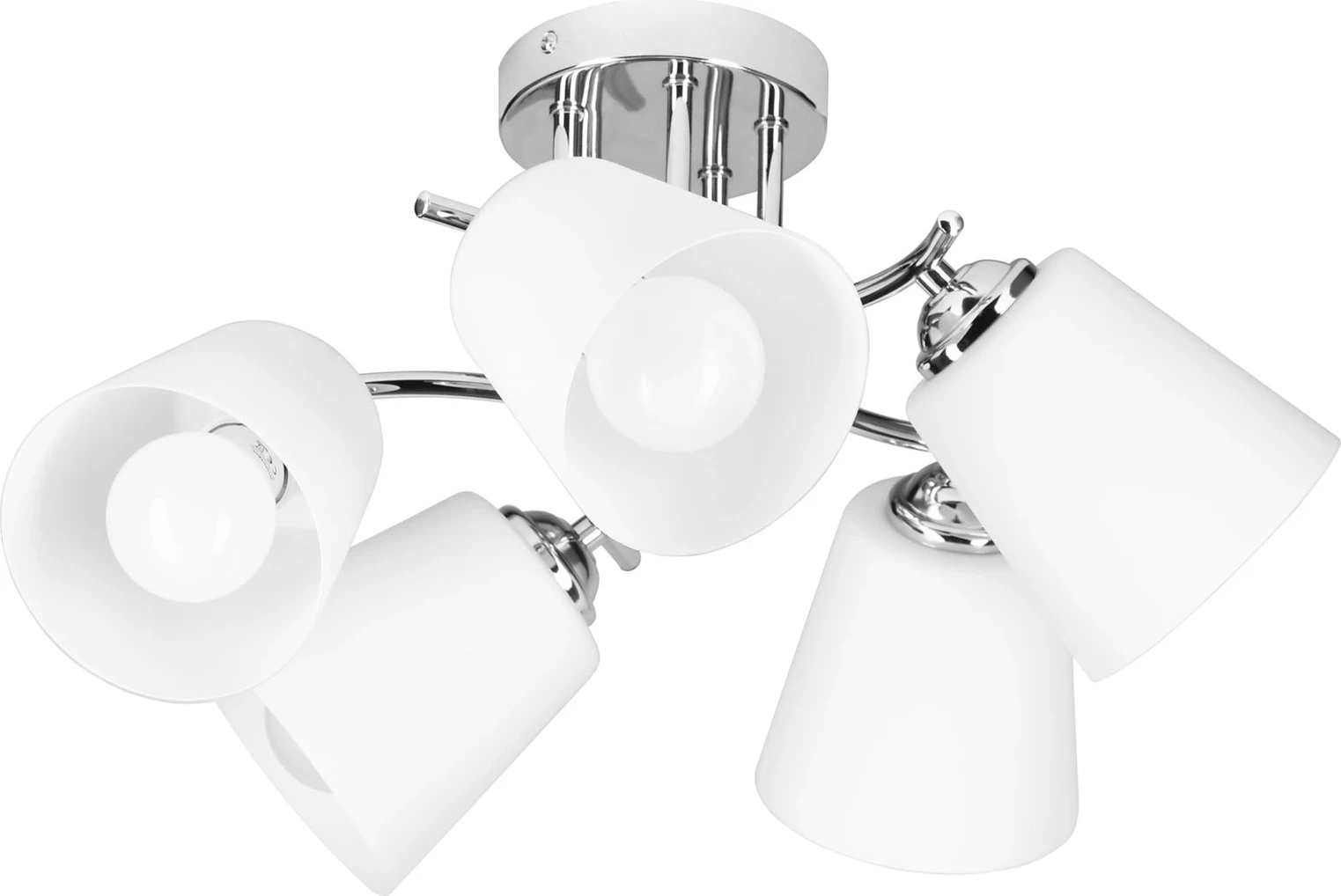 Llambë varëse Activejet AJE-EMILY 5P E27 5x40W, e bardhë