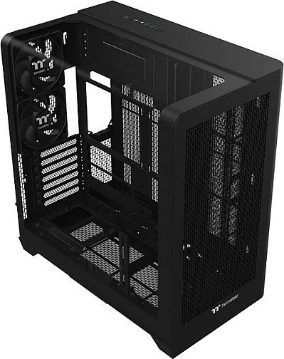 Kasë Thermaltake View 390 Air Black, Midi Tower, xham i temperuar, RGB