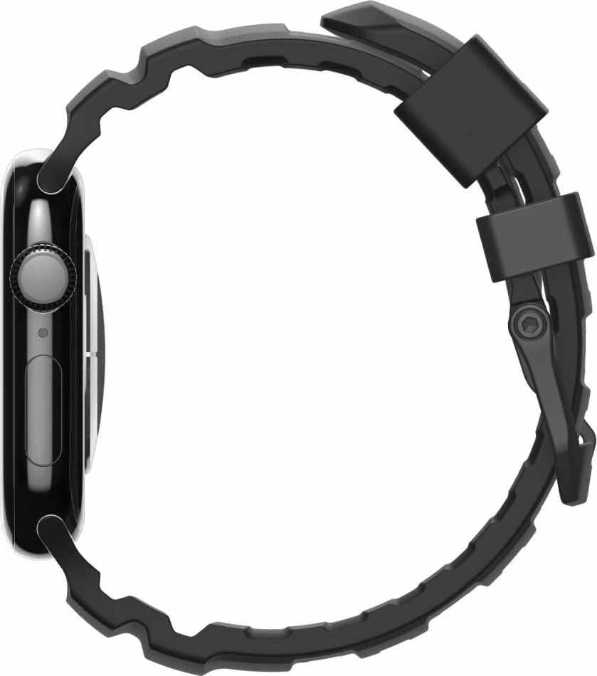 Rrip silikoni Spigen WBS2 për Apple Watch 44/45/46/49 mm, i zi, 1 copë