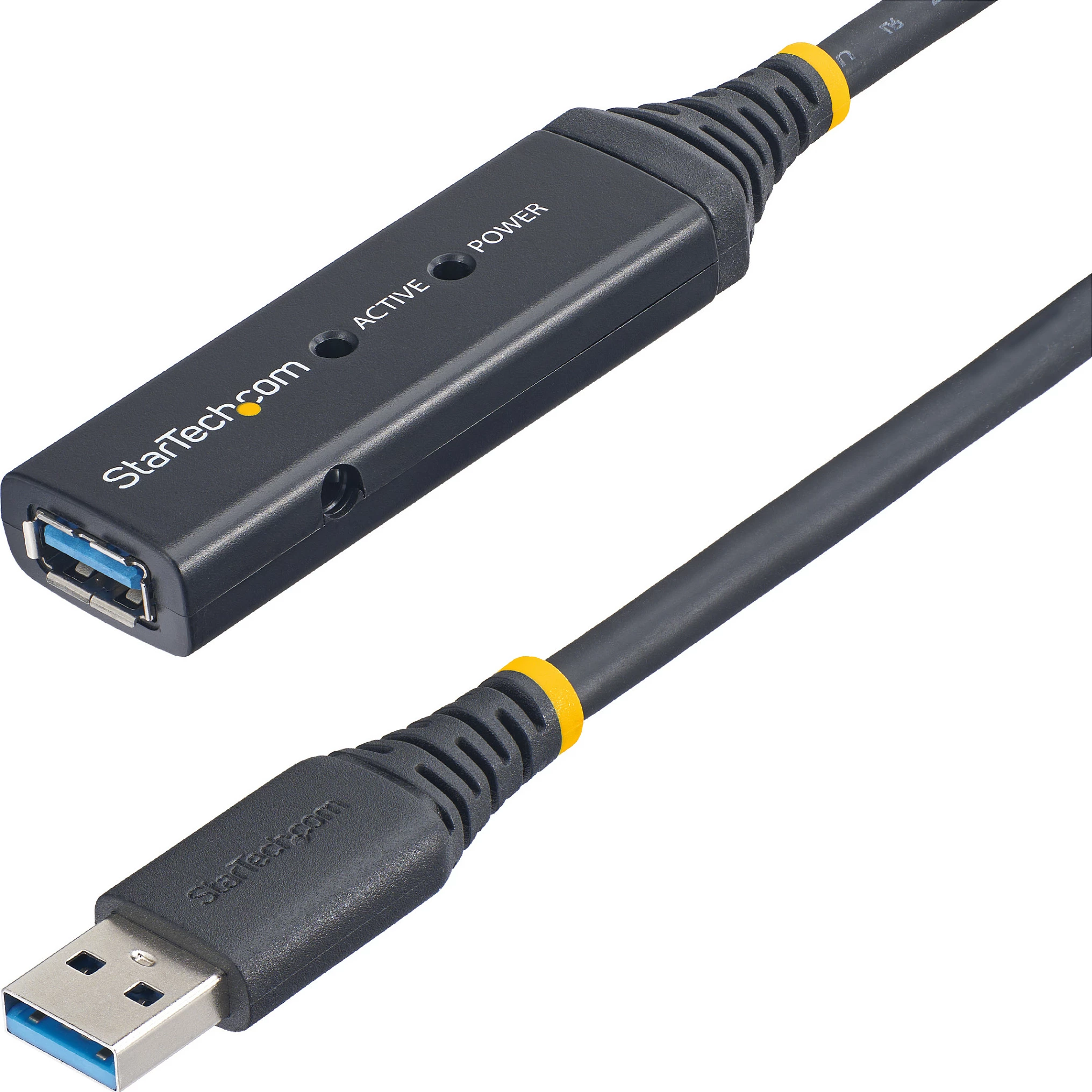 Kabllo zgjatëse aktive USB 3.2 Gen 1 StarTech USB3AAEXT10M, 10 m, USB-A M/F, 5 Gbit/s, e zezë