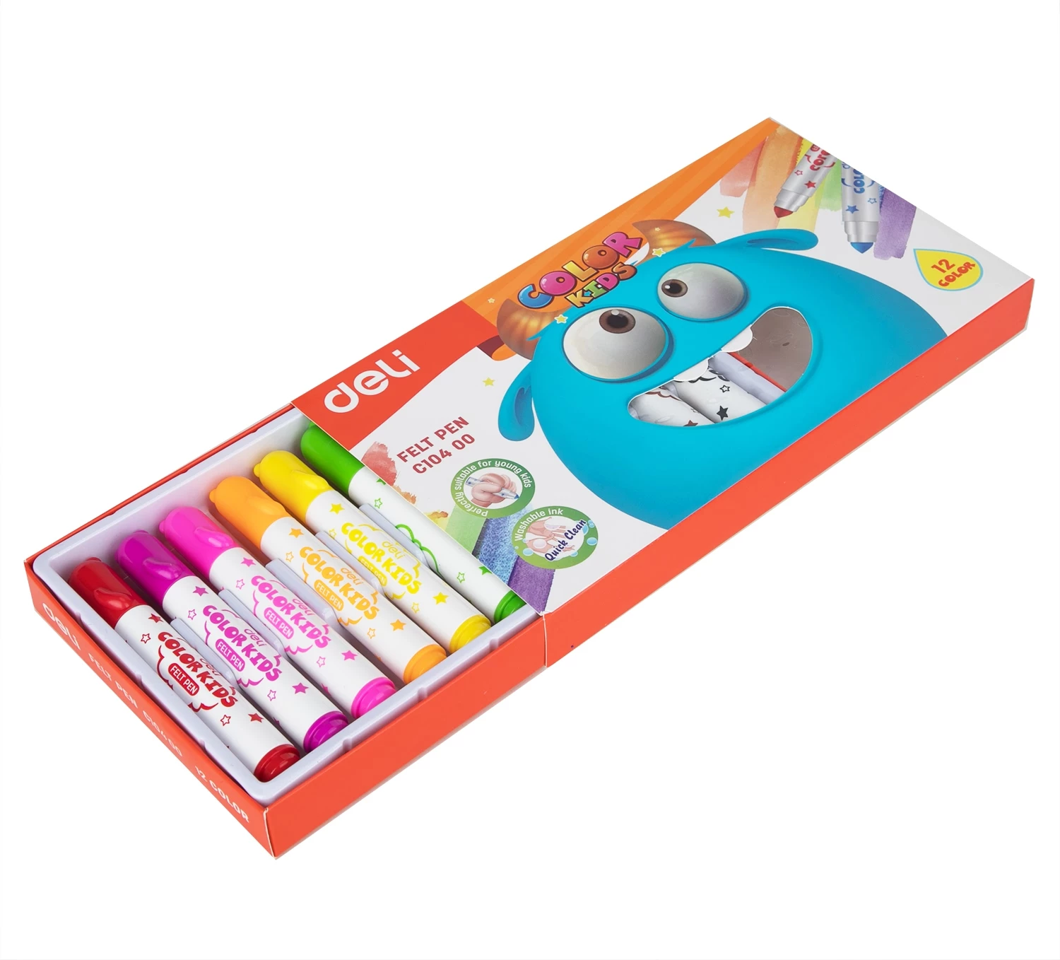 DELI FLLAMASTER KIDS C10400 1/12