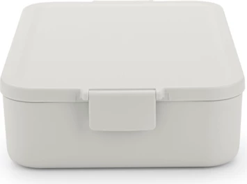 kuti dreke Brabantia 203503 2 L me dizajn bento, ndarës dhe 2 enë, gri e çelët