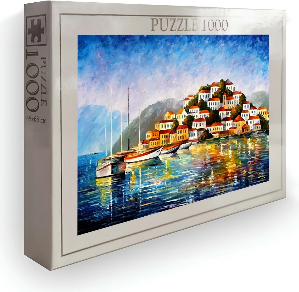 Puzzle 1000 copë, Evila Originals, shumëngjyrësh, PZL_021_1000