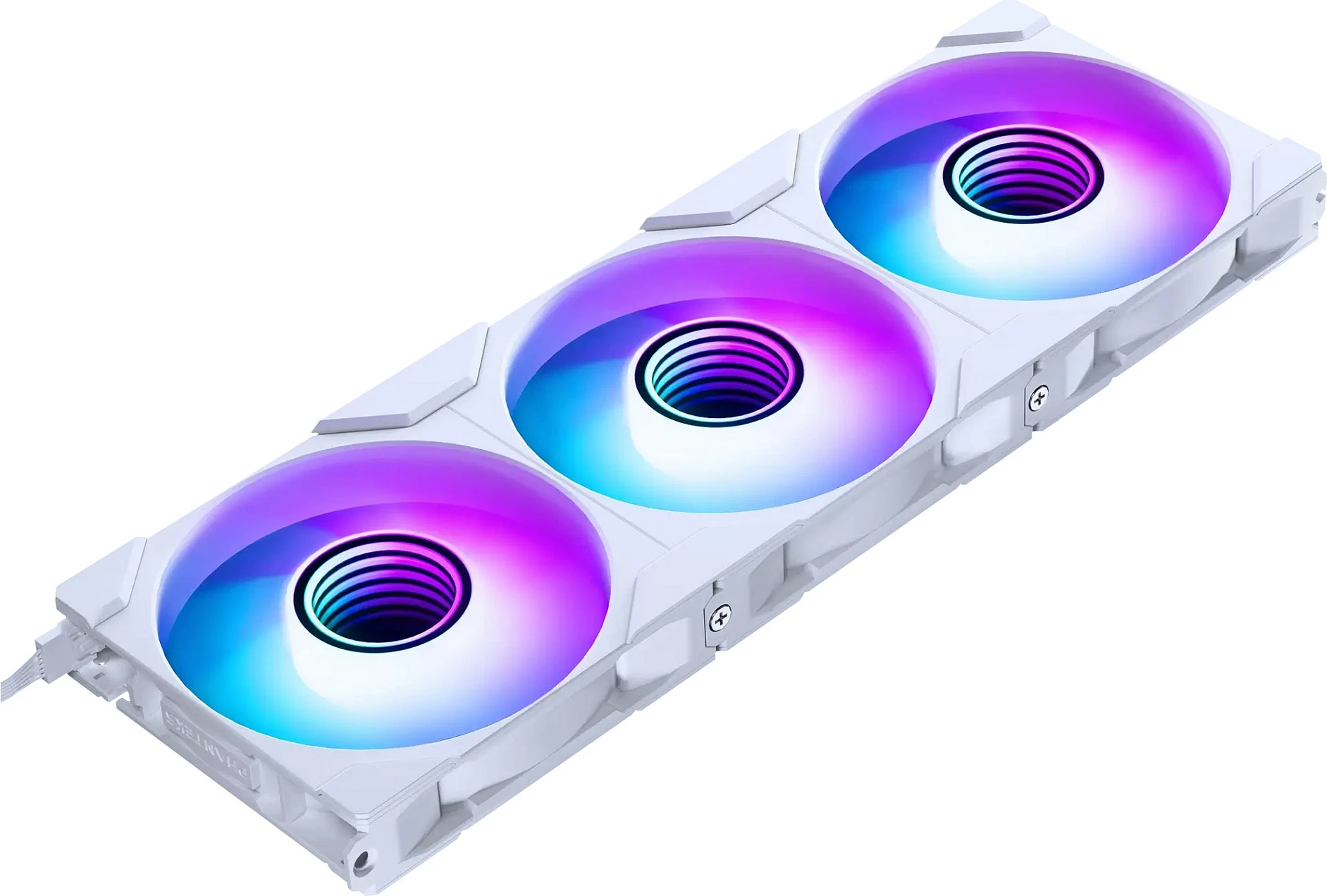 Ventilator për kasë Phanteks M25G2-120 D-RGB, 120mm, paketë 3 copë, i bardhë