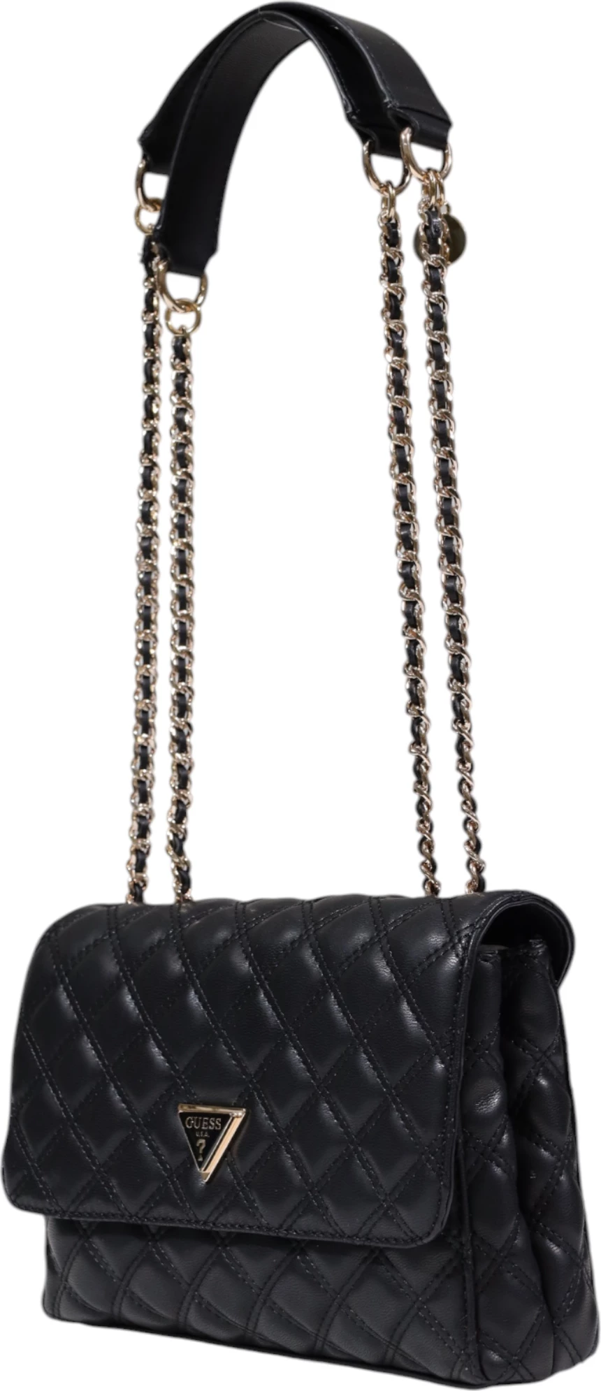Çantë krahu Guess Giully II HWQG96 73200 për femra, e zezë